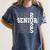 Class Of 2025 Senior 2025 Back To School 2025 Graduation 25 Women's Comfort Colors T-Shirt Denim