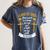 Class Of 2025 Senior Graduation Cross Quote Faith In God Women's Comfort Colors T-Shirt Denim