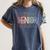 Class Of 2025 Senior 2025 Graduation Leopard Retro Rainbow Women's Comfort Colors T-Shirt Denim