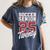 Class Of 2025 Senior 2025 Graduation 2025 Soccer Women's Comfort Colors T-Shirt Denim