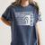 Class Of 2025 Volleyball Senior Class 25 Graduation Women's Comfort Colors T-Shirt Denim