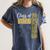 Class Of 2026 Senior 26 High School Graduation -Gold Women's Comfort Colors T-Shirt Denim