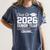Class Of 2026 Senior Year Loading Countdown Graduation Women's Comfort Colors T-Shirt Denim
