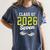 Class Of 2026 Six Seven Senior Yellow Graduation 6 7 Women's Comfort Colors T-Shirt Denim