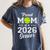 Class Of 2026 Tennis Mom Senior Graduation Graduate Women's Comfort Colors T-Shirt Denim