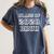 Class Of 2028 Bruh Graduation School Leavers Students Women's Comfort Colors T-Shirt Denim
