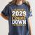 Class Of 2029 Count Down Fun First Day 8th Grade Graduation Women's Comfort Colors T-Shirt Denim