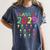 Class Of 2029 Senior Class 2029 Idea Graduation Grow With Me Women's Comfort Colors T-Shirt Denim