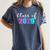 Class Of 2029 Shirt 2nd Grade Onto 3rd Grade Graduation Tee Women's Comfort Colors T-Shirt Denim