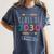 Class Of 2030 Grow With Me 2nd Grade Graduation Women's Comfort Colors T-Shirt Denim