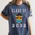 Class Of 2032 Graduation First Day Of School T Shirt Women's Comfort Colors T-Shirt Denim