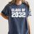 Class Of 2032 High School College Graduation Reunion T-Shirt Women's Comfort Colors T-Shirt Denim