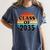 Class Of 2035 Senior Graduate Retro Graduation Women's Comfort Colors T-Shirt Denim