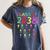 Class Of 2038 Senior Class 2038 Idea Graduation Grow With Me Women's Comfort Colors T-Shirt Denim