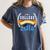 College Graduation Shirts Graduate Grad 2018 Women's Comfort Colors T-Shirt Denim