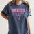 Coquette Senior 2026 Class Of 2026 Pink Bow Graduation 2026 Women's Comfort Colors T-Shirt Denim