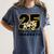 Criminal Justice Graduate Graduated Class Of 2025 Graduation Women's Comfort Colors T-Shirt Denim