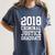 Criminal Justice Major Shirt 2018 Graduate Graduation E Women's Comfort Colors T-Shirt Denim
