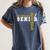 Cross Country Senior Night Senior 2025 Graduation Party 18 Women's Comfort Colors T-Shirt Denim