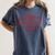 Cross Country Senior Night Senior 2025 Graduation Party 48 Women's Comfort Colors T-Shirt Denim