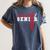 Cross Country Senior Night Senior 2025 Graduation Party 6 Women's Comfort Colors T-Shirt Denim