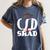 CSD Masters Graduation Men Women Son Daughter Women's Comfort Colors T-Shirt Denim