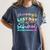 Custodian Life Graduation Day Last Day Of School Tie Dye Women's Comfort Colors T-Shirt Denim