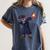 Cute Dabbing Kid Elementary School Graduation Baseball Women's Comfort Colors T-Shirt Denim