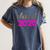 Cute Graduation Shirt Class Of 2020 Shirt Women's Comfort Colors T-Shirt Denim