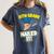 Dabbing Graduation Boy 8th Grade Class Of 2021 Women's Comfort Colors T-Shirt Denim