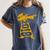 Dabbing Graduation Class Of 2018 T-Shirt School Colors Women's Comfort Colors T-Shirt Denim