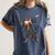 Dabbing Graduation Class Of 2020 Men Boys Kids Graduates Women's Comfort Colors T-Shirt Denim