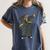 Dabbing Graduation Class Of 2023 Shirt History Month Women's Comfort Colors T-Shirt Denim
