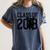 Dabbing Graduation Shirt Class Of 2018 Women's Comfort Colors T-Shirt Denim
