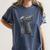 Dabbing Graduation Shirt Graduation T Shirt For Women Men Women's Comfort Colors T-Shirt Denim