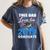 Dad Of a 2019 Graduate Shirt Proud Dad Graduation Grad Shirt Women's Comfort Colors T-Shirt Denim