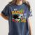 My Daddy Did It And He Did It For Me Graduate Graduation Women's Comfort Colors T-Shirt Denim