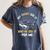 My Daddy Did It And He Did It For Me Graduation Graduate Dad Women's Comfort Colors T-Shirt Denim