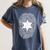 Deputy Sheriff DNA Sheriff Graduation 6 Star Badge Women's Comfort Colors T-Shirt Denim