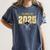 Disney Lilo & Stitch Graduation 2025 Stitch Collegiate Women's Comfort Colors T-Shirt Denim