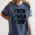 DNP Doctor MSN BSN DNP Nurse DNP Degree Graduation Women's Comfort Colors T-Shirt Denim
