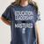 Education Leadership Masters Graduation Shirt Women's Comfort Colors T-Shirt Denim