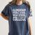 Elementary Graduation Elementary Middle School Graduation Women's Comfort Colors T-Shirt Denim