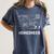 ENGINEER MATH COLLEGE GIFT IDEA GRADUATION T-SHIRT GRAPHIC Women's Comfort Colors T-Shirt Denim