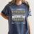 My Favorite Airman Calls Me Grandpa Airman Graduation Premium Women's Comfort Colors T-Shirt Denim