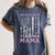 My Favorite Airman Calls Me Mama Airman Graduation Mom Women's Comfort Colors T-Shirt Denim