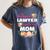My Favorite Lawyer Calls Me Mom Graduation Women's Comfort Colors T-Shirt Denim