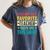 My Favorite Teacher Gave Me This School Graduation Student Women's Comfort Colors T-Shirt Denim