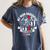 Fire Academy Graduate Firefighter Graduation Women's Comfort Colors T-Shirt Denim