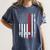 Fire Academy Survivor Firemen Fire School Graduation Women's Comfort Colors T-Shirt Denim